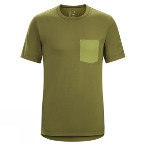 Men's Arc'teryx Anzo T Shirts Olive India | EM23-224