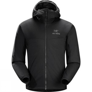 Men's Arc'teryx Atom LT Hoody Insulated Jackets Dark Grey India | DI95-437