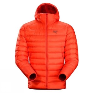 Men's Arc'teryx Cerium LT Hoody Insulated Jackets Orange India | UL39-089