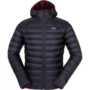 Men's Arc'teryx Cerium LT Hoody Insulated Jackets Black India | SU55-600