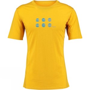 Men's Ayacucho Dots T Shirts Yellow India | QZ64-669