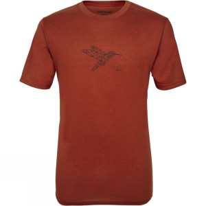 Men's Ayacucho Hummingbird T Shirts Red India | LT38-132