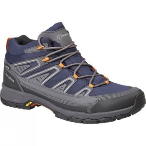 Men's Berghaus Explorer Active GTX Walking Boots Navy / Orange India | IO25-894