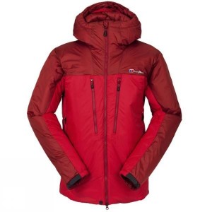 Men's Berghaus Extrem 7000 Belay Parka Insulated Jackets Red India | ME37-900