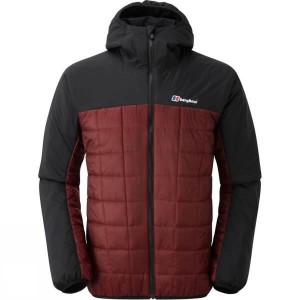 Men's Berghaus Reversa Insulated Jackets Black / Red India | HO64-302