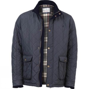 Men's Brakeburn Quilted Insulated Jackets Navy India | KQ99-595