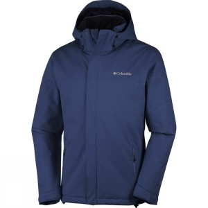 Men's Columbia Everett Mountain Insulated Jackets Navy India | HD18-830