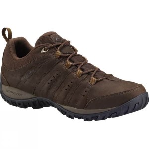 Men's Columbia Woodburn II Plus Waterproof Approach Shoes Dark Brown India | DE17-191