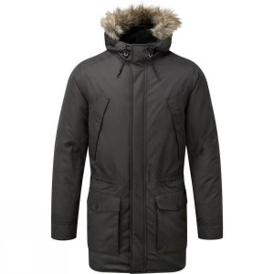 Men's Craghoppers Argyle Parka Insulated Jackets Black India | ZS11-967