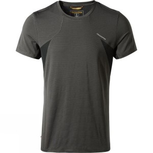 Men's Craghoppers Fusion Short Sleeve T Shirts Dark Grey India | QV72-511