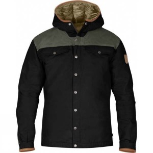 Men's Fjallraven Greenland No. 1 Down Insulated Jackets Black India | QP87-992