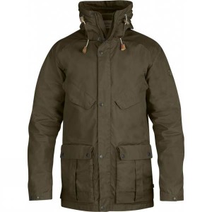 Men's Fjallraven No. 68 Insulated Jackets Dark Olive India | RN60-681