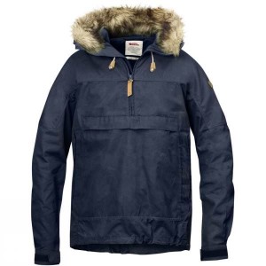 Men's Fjallraven Singi Anorak Insulated Jackets Dark Navy / Blue India | BT18-609