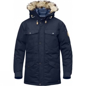 Men's Fjallraven Singi Down Insulated Jackets Navy India | WZ54-617