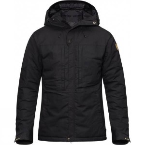 Men's Fjallraven Skogsö Padded Insulated Jackets Black India | XL54-831