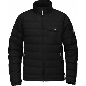 Men's Fjallraven Övik Lite Insulated Jackets Black India | EG18-187