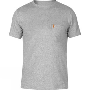 Men's Fjallraven Övik Pocket T Shirts Grey India | CF85-637