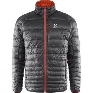 Men's Haglofs Essens III Down Insulated Jackets Dark Grey India | EM16-675