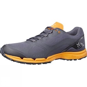 Men's Haglofs Gram Comp II Approach Shoes Dark Grey / Yellow India | FW03-881