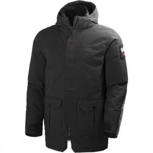 Men's Helly Hansen Urban Parka Insulated Jackets Dark Grey India | HS93-357