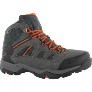 Men's Hi-Tec Bandera II WP Walking Boots Grey / Orange India | IJ30-503