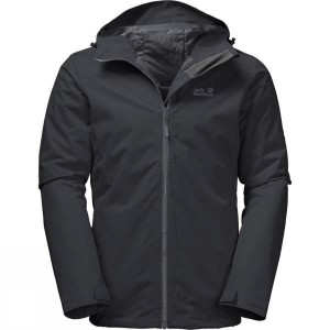 Men's Jack Wolfskin Chilly Morning Insulated Jackets Black India | CY14-893