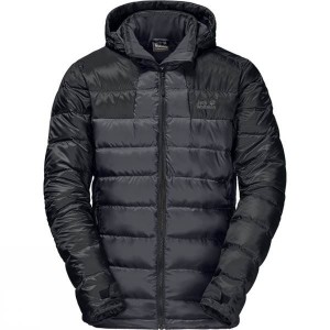 Men's Jack Wolfskin Greenland Insulated Jackets Black India | IA84-590