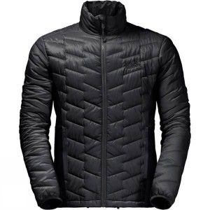 Men's Jack Wolfskin Icy Water Insulated Jackets Black India | QJ78-123