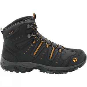 Men's Jack Wolfskin MTN Storm Texapore Mid Walking Boots Dark Grey India | KO71-136