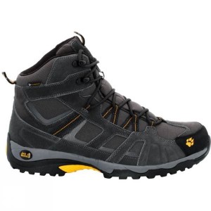 Men's Jack Wolfskin Vojo Hike Mid Texapore Walking Boots Dark Grey India | IX77-872