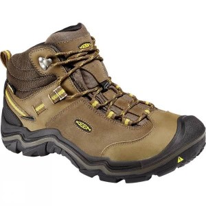 Men's Keen Wanderer Mid WP Walking Boots Brown India | EB03-282