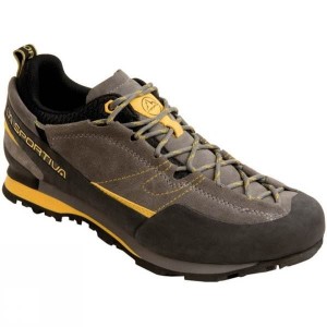 Men's La Sportiva Boulder X Approach Shoes Grey / Yellow India | UV38-698