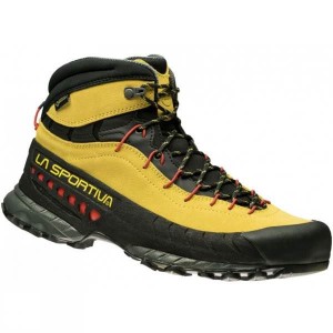 Men's La Sportiva TX4 Mid GTX Walking Boots Yellow India | AB22-274