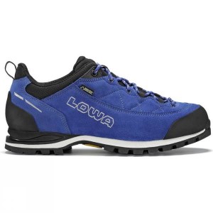 Men's Lowa Laurin GTX Lo Approach Shoes Blue India | GI66-608