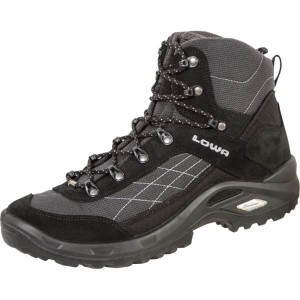 Men's Lowa Taurus GTX Mid Walking Boots Black India | WT30-075