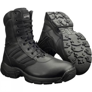 Men's Magnum Panther 8.0 Side Zip Walking Boots Black India | ZD75-717