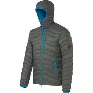 Men's Mammut Broad Peak IS Hooded Insulated Jackets Olive India | WQ93-022