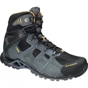 Men's Mammut Comfort High GTX Surround Walking Boots Black / Grey India | WT52-363