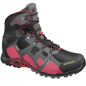 Men's Mammut Comfort High GTX Surround Walking Boots Grey / Pink India | VV80-023