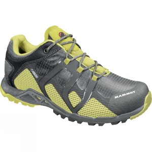 Men's Mammut Comfort Low GTX Surround Approach Shoes Grey / Yellow India | AM38-692