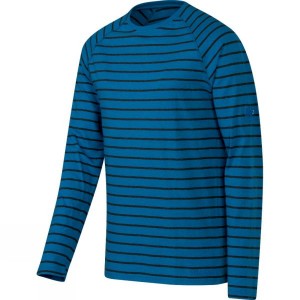 Men's Mammut Crag Long Sleeve T Shirts Blue India | SB14-595