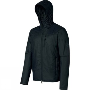 Men's Mammut Runbold IN Hooded Insulated Jackets Black India | HU71-006