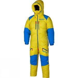 Men's Marmot 8,000m Suit Insulated Jackets Yellow / Blue India | BC13-555