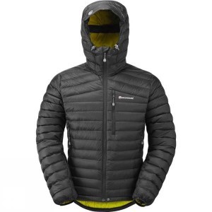 Men's Montane Featherlite Down Insulated Jackets Black India | DY70-533