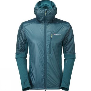 Men's Montane Fusion Alpha Insulated Jackets Green India | OL57-284