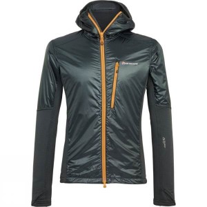 Men's Montane Fusion Alpha Insulated Jackets Black / Gold India | ON69-541