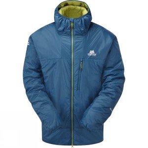 Men's Mountain Equipment Compressor Hooded Insulated Jackets Blue India | QC92-915