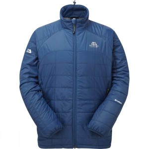 Men's Mountain Equipment Rampart Insulated Jackets Blue India | LY53-598