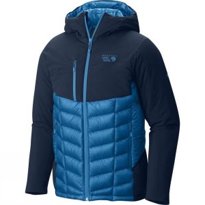 Men's Mountain Hardwear Supercharger Insulated Jackets Navy Blue India | ZF46-983