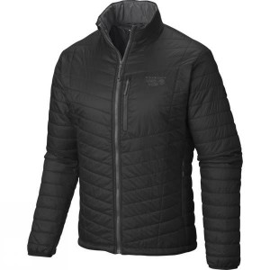 Men's Mountain Hardwear Thermostatic Insulated Jackets Black India | OO04-006